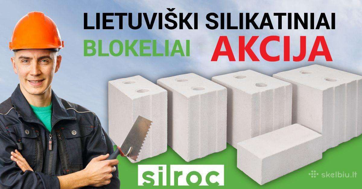 Silikatiniai blokai Silroc - nuotraukos Nr. 2