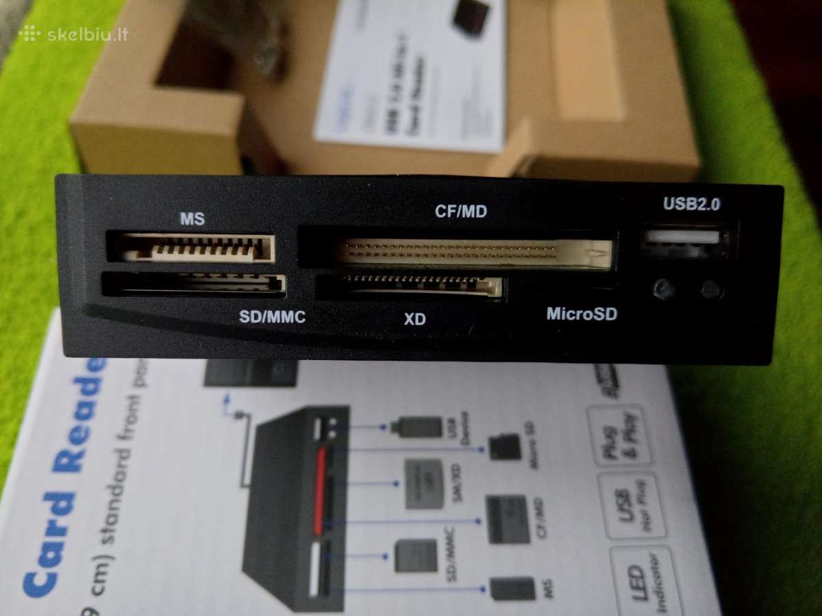 Kortelių skaitytuvas Logilink Internal 3.55 Usb2