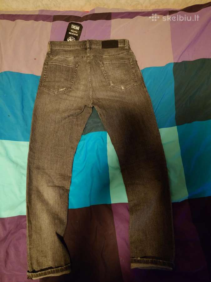 Vyriški džinsai diesel d-eetar tapered. - nuotraukos Nr. 3