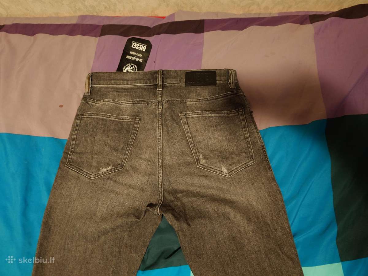 Vyriški džinsai diesel d-eetar tapered. - nuotraukos Nr. 5