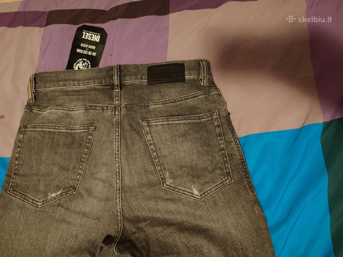 Vyriški džinsai diesel d-eetar tapered. - nuotraukos Nr. 4