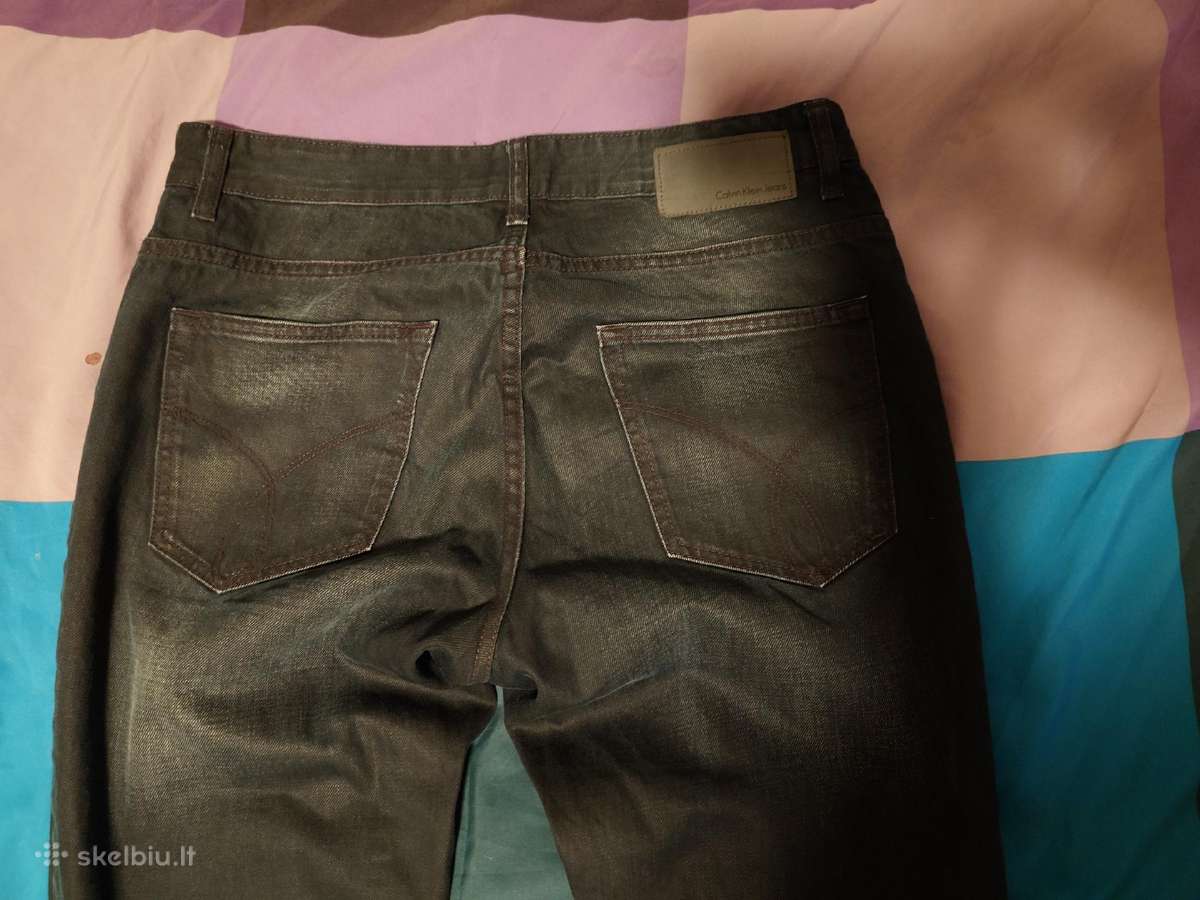 Vyriški džinsai Calvin Klein. M-l. - nuotraukos Nr. 2