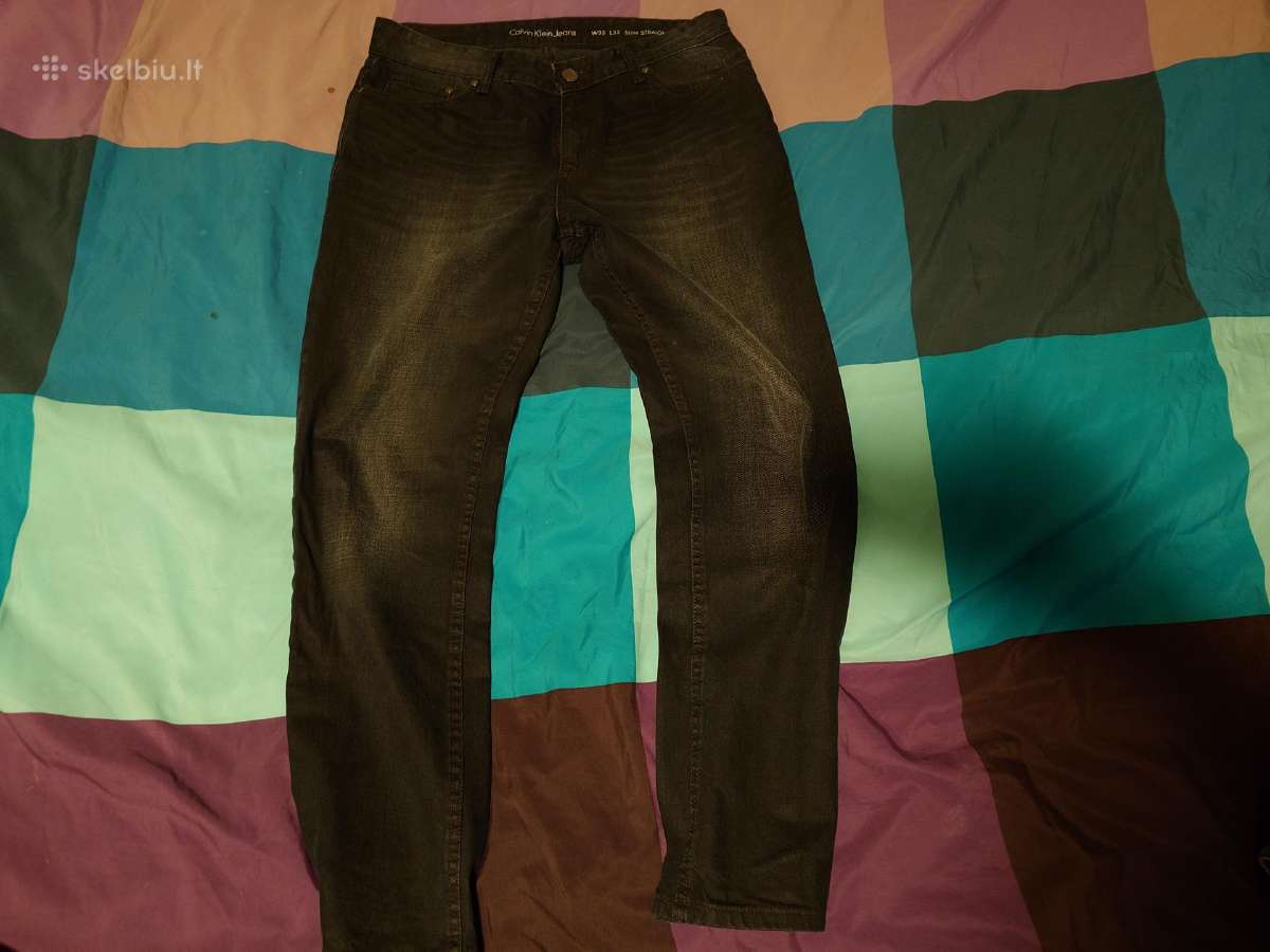 Vyriški džinsai Calvin Klein. M-l. - nuotraukos Nr. 6