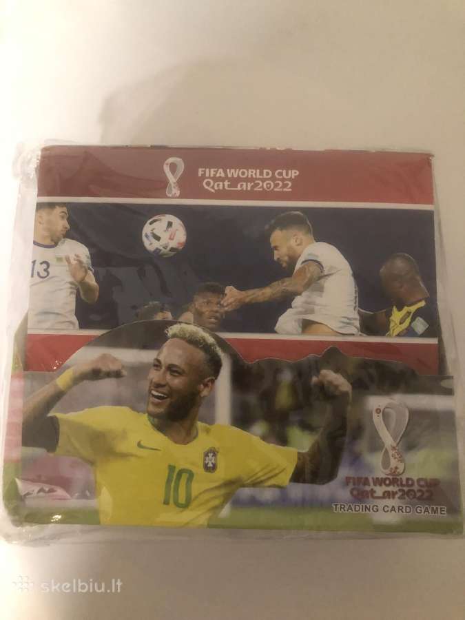 Futbolininkų kortelių dėžutė