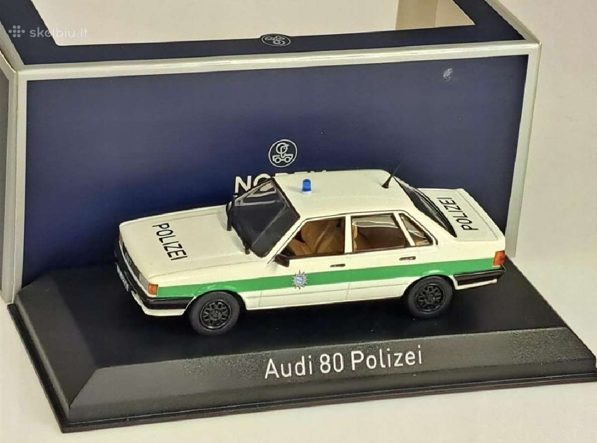 Audi 80 Polizei