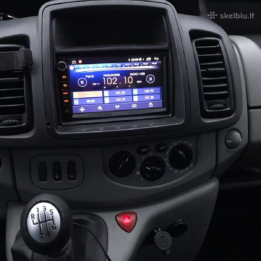 Renault Trafic 2001-2014 android multimedija - nuotraukos Nr. 3