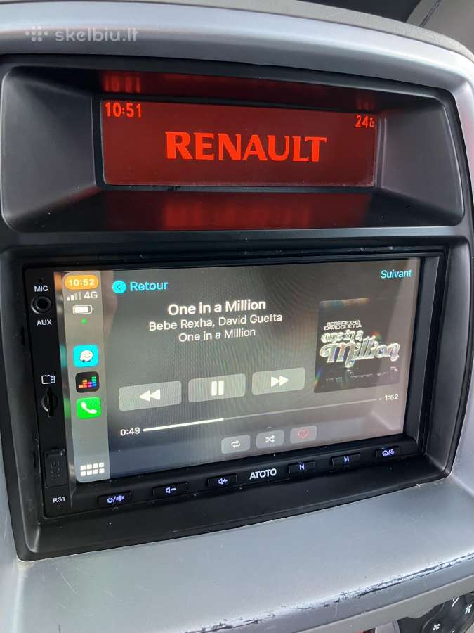 Renault Trafic 2001-2014 android multimedija - nuotraukos Nr. 2