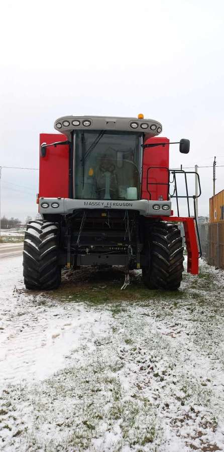 Kombainas Massey Ferguson 7280 Ardomas Dalimis - nuotraukos Nr. 3
