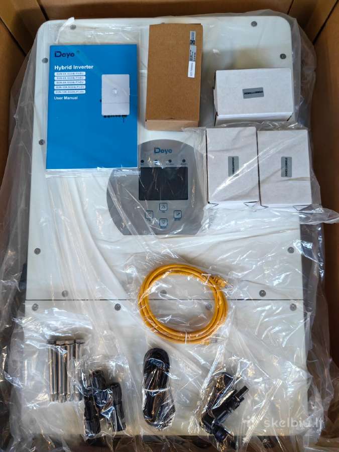 Saulės elektrinės hibridiniai komplektai, moduliai
