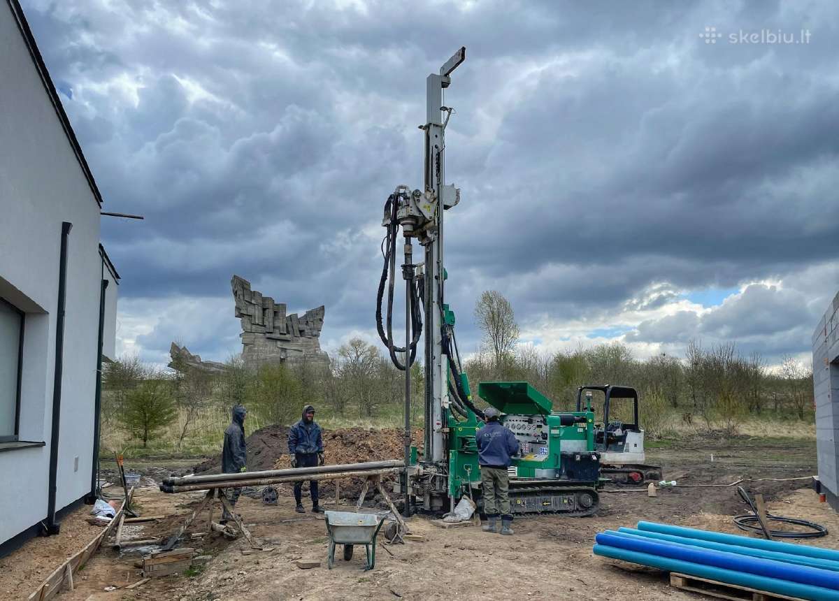 Vandens ir geoterminiai gręžiniai ilgametė patirti