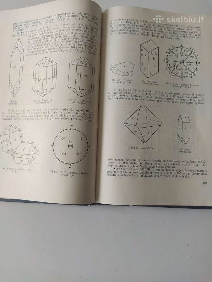 Knygos Kristalografija ir optinė uolienų mineralog - nuotraukos Nr. 2