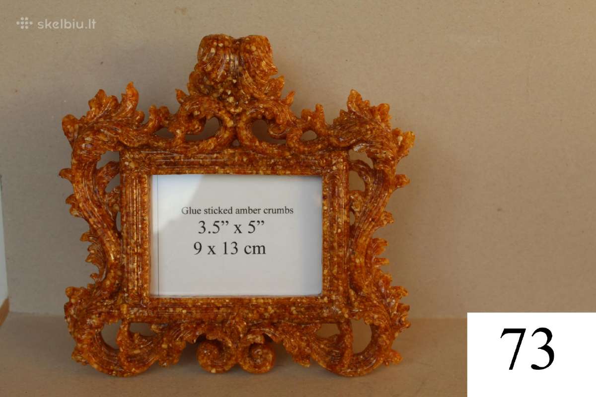Gintariniu trupiniu fotoremelis