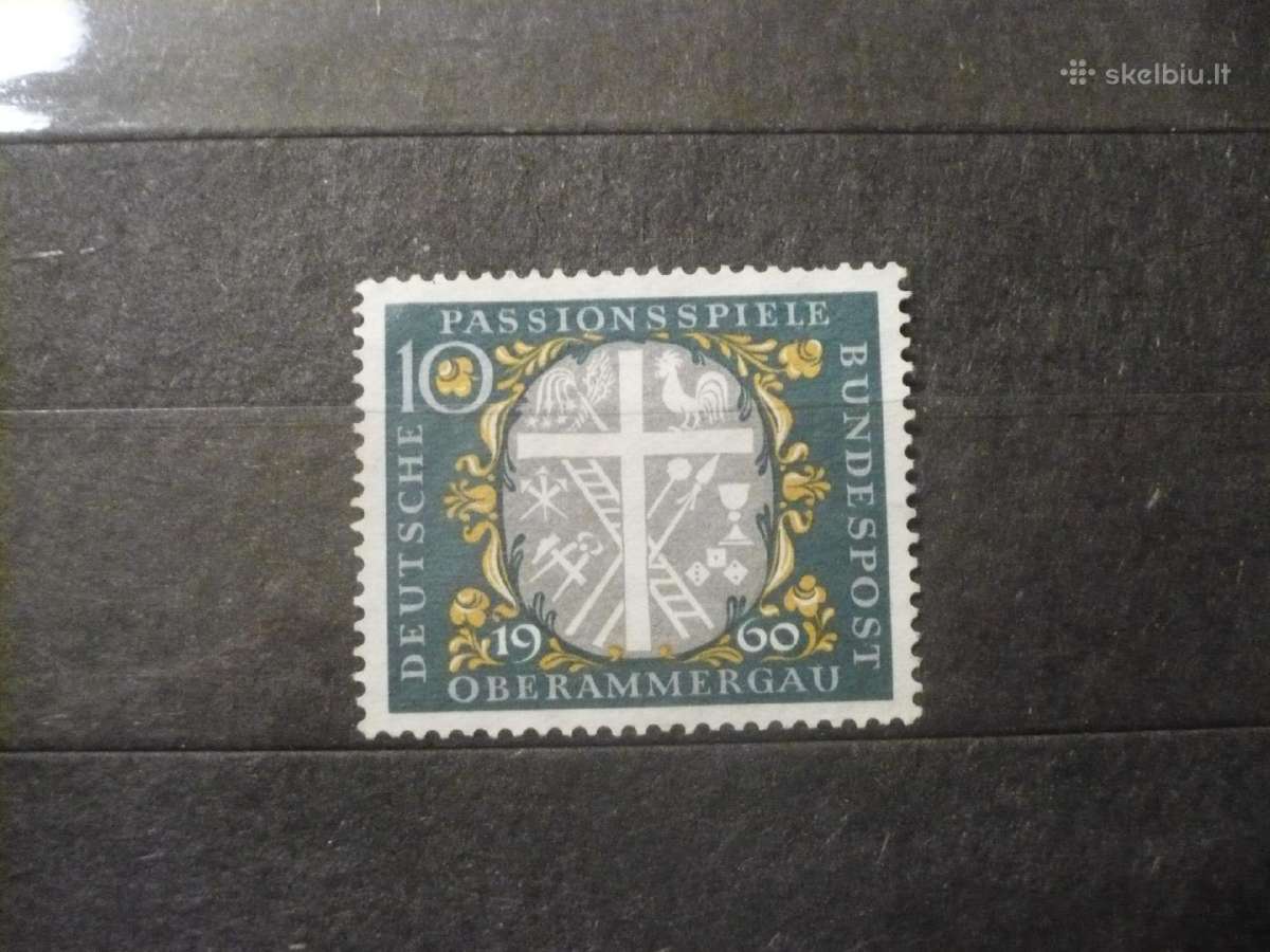1960 m. aistrų pjesė Oberammergau Mhn