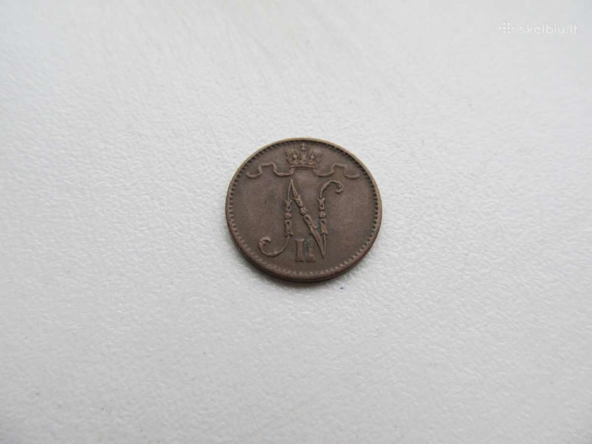 1 penni , Rusija Suomija ,1913, 1914, 1916 - nuotraukos Nr. 4