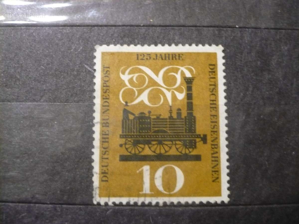 1960 m. 125-osios geležinkelių metinės