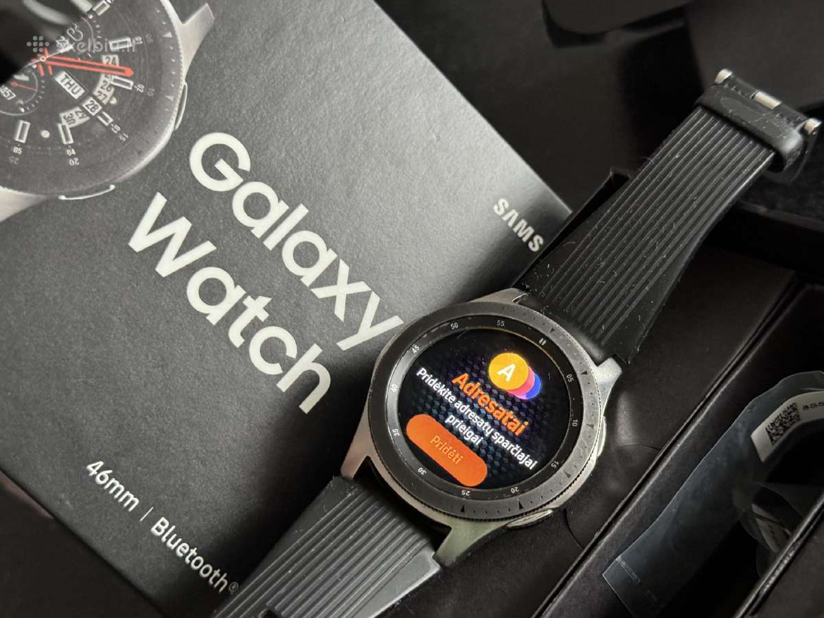 Samsung Galaxy Watch Išmanusis laikrodis su Esim - nuotraukos Nr. 6