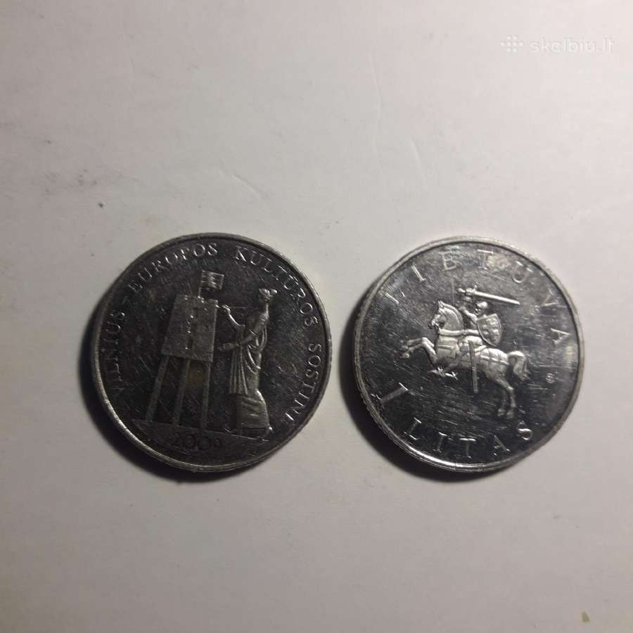 Parduodu litu monetas
