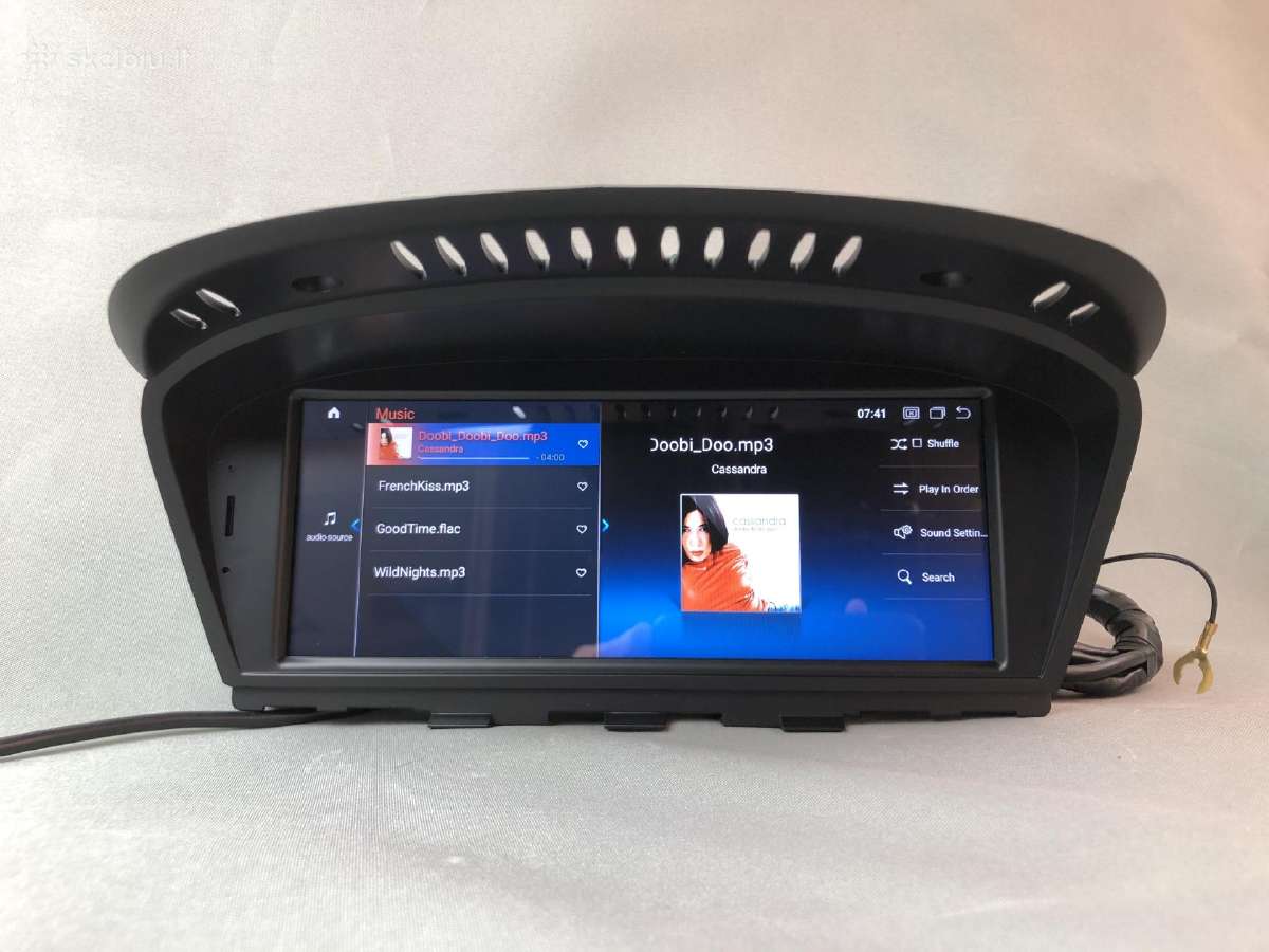 Bmw 5 E60 Cic ir Ccc Android 12 E61 E62 Multimedia - nuotraukos Nr. 15