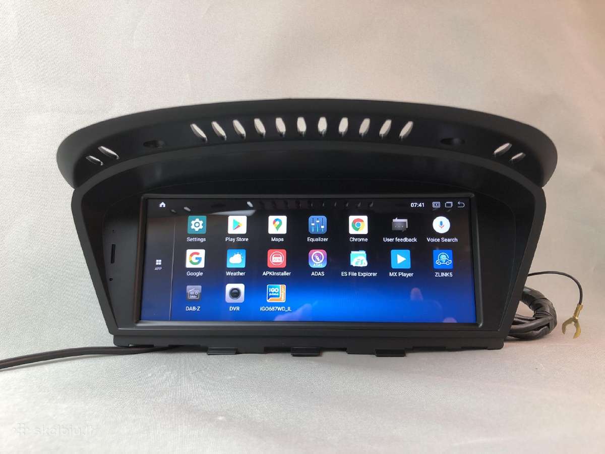 Bmw 3 E90 Cic ir Ccc Android 12 E91 E92 Multimedia - nuotraukos Nr. 15