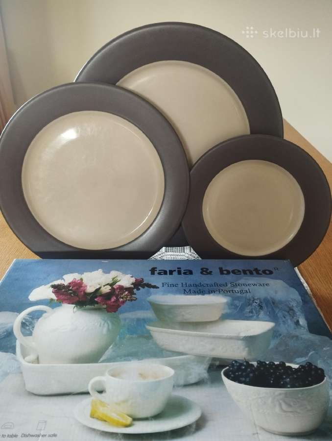 Lėkštės pietų, Faria & bento