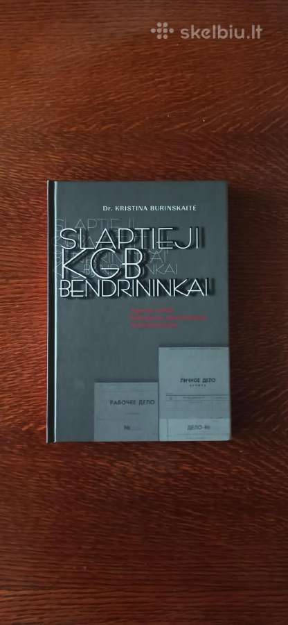 Parduodu knyga"slaptieji Kgb Bendrininkai"