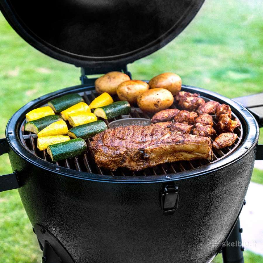 Anglinis lauko grilis Kamado Char-griller Akorn - nuotraukos Nr. 2