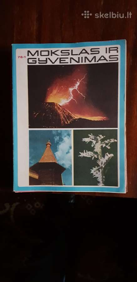 Žurnalų Mokslas ir gyvenimas 1976–80 m. komplektai