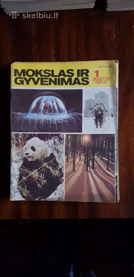 Žurnalų Mokslas ir gyvenimas 1981–90 m. komplektai - nuotraukos Nr. 7