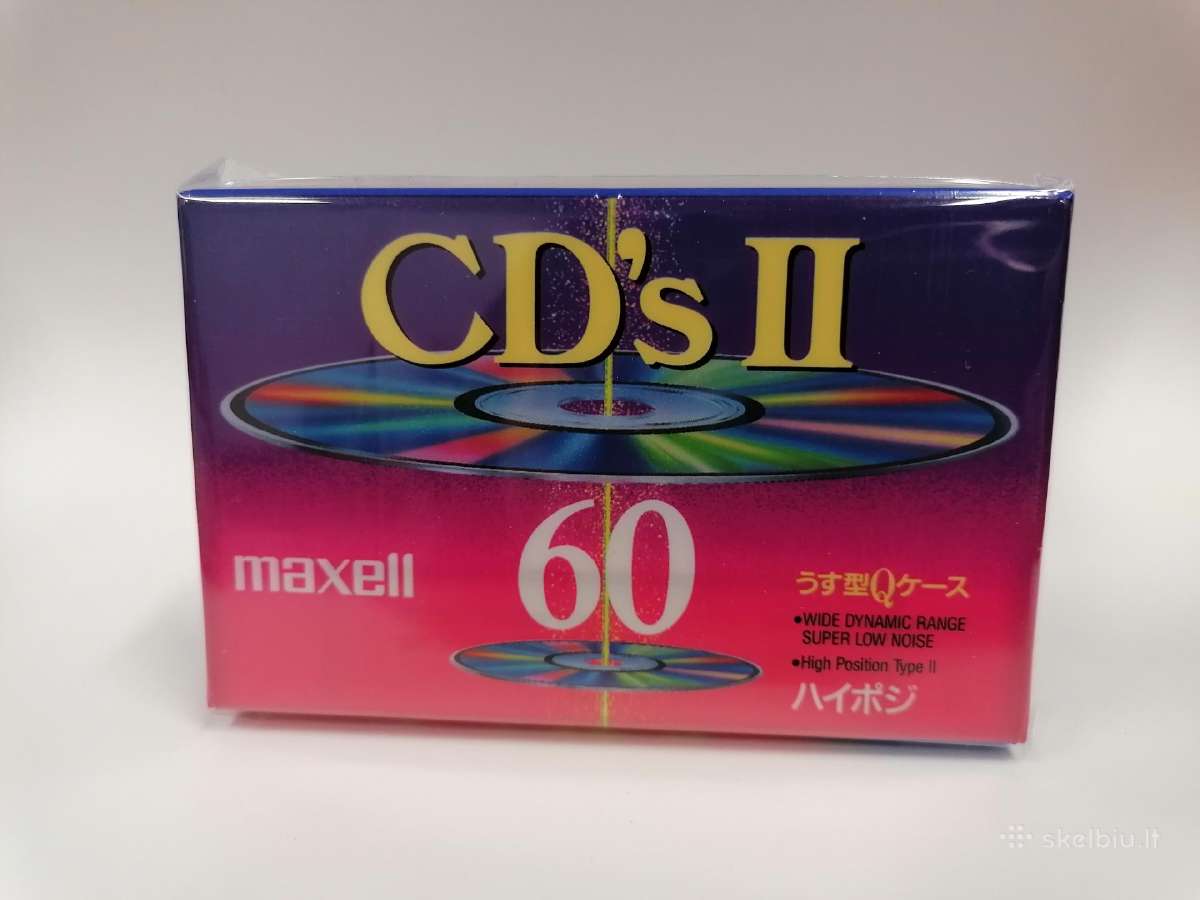 Naujos audio kasetės Japonija/usa - nuotraukos Nr. 2