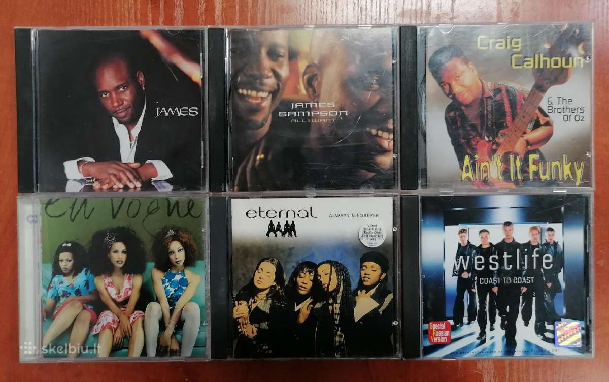 Muzikiniai audio CD - nuotraukos Nr. 2