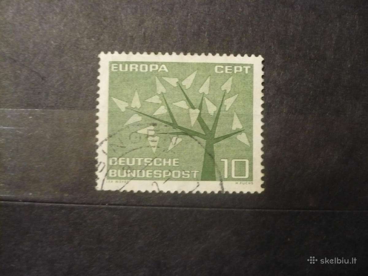 1962 metų Europa pašto ženklai