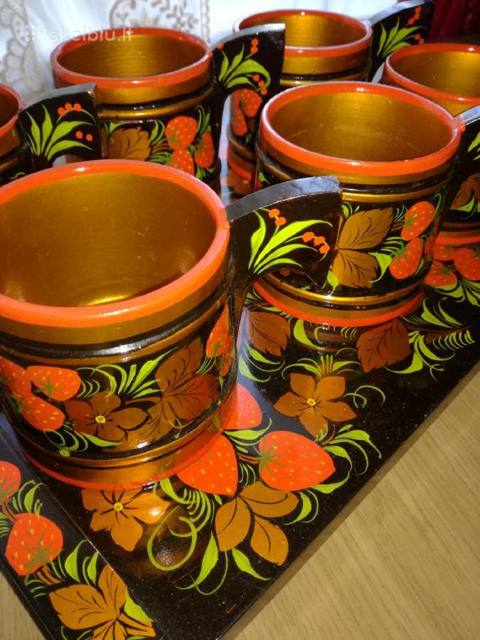 Suveniras medinė lėlė Matrioska 3vnt - nuotraukos Nr. 5