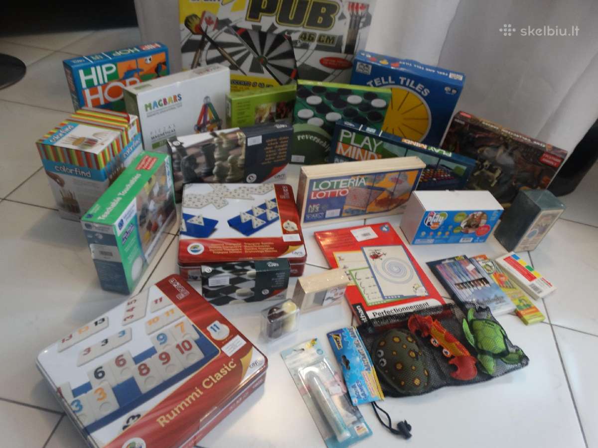 Stalo Ir Edukaciniai Žaislai