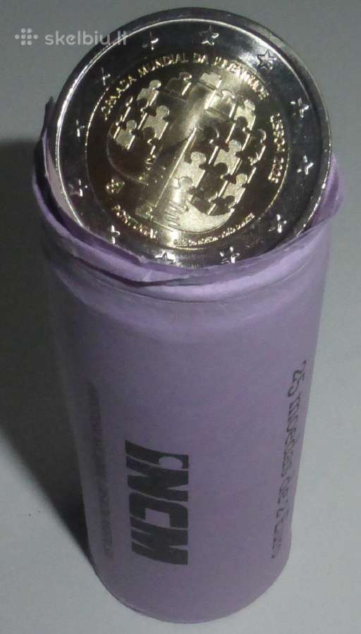 Portugalijos proginės 2€ monetos (Unc) - nuotraukos Nr. 5