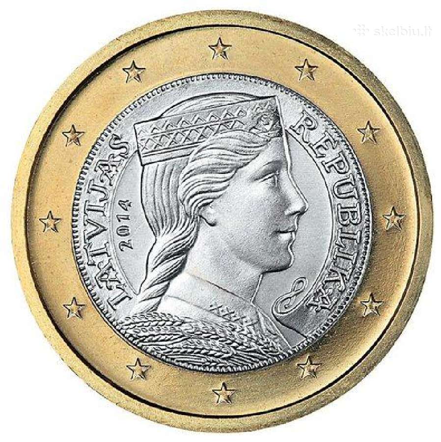 Latvijos proginės 2 eurų monetos (Unc) - nuotraukos Nr. 6