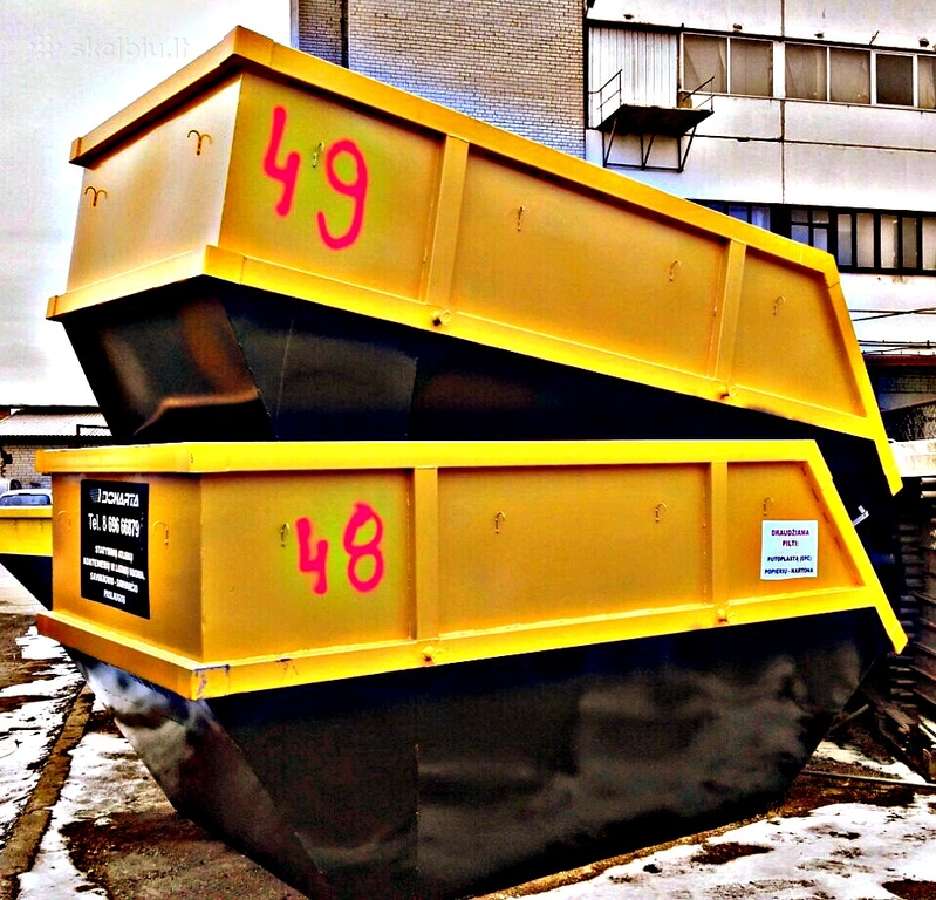 Šiūkšlių išvežimas, konteinerių nuoma - Kaunas - nuotraukos Nr. 2