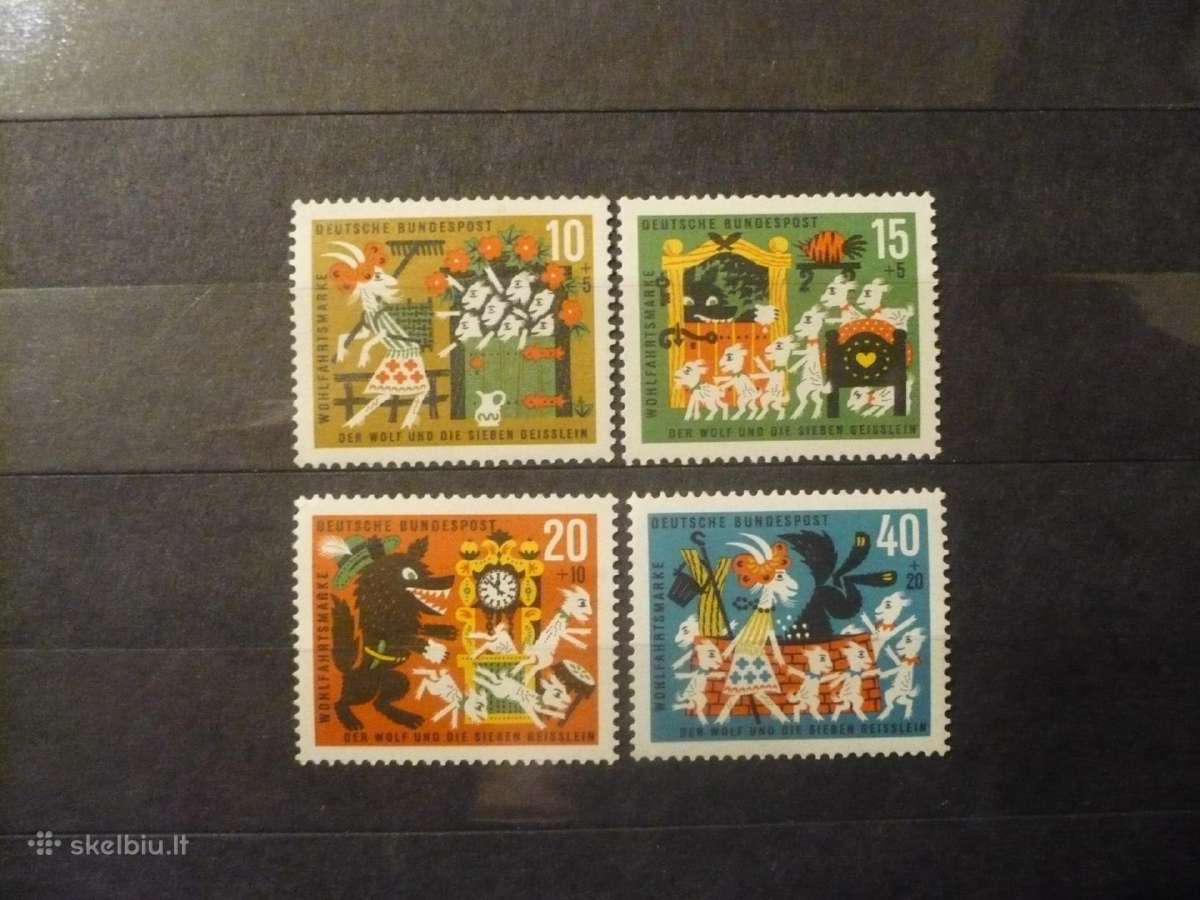1963 metų labdaros pašto ženklai – pasakos Mhn