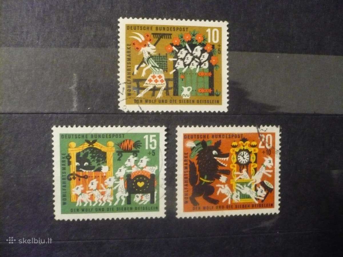 1963 metų labdaros pašto ženklai – pasakos