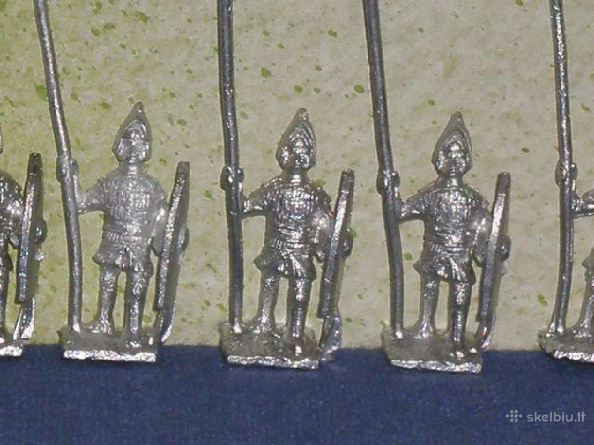 Mazi metaliniai (lydmetalio) kareiveliai 1 variant - nuotraukos Nr. 2
