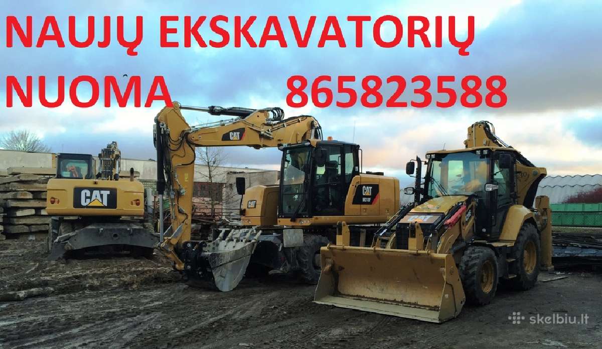 Bobcat ir Miniekskavatoriaus nuoma - nuotraukos Nr. 4