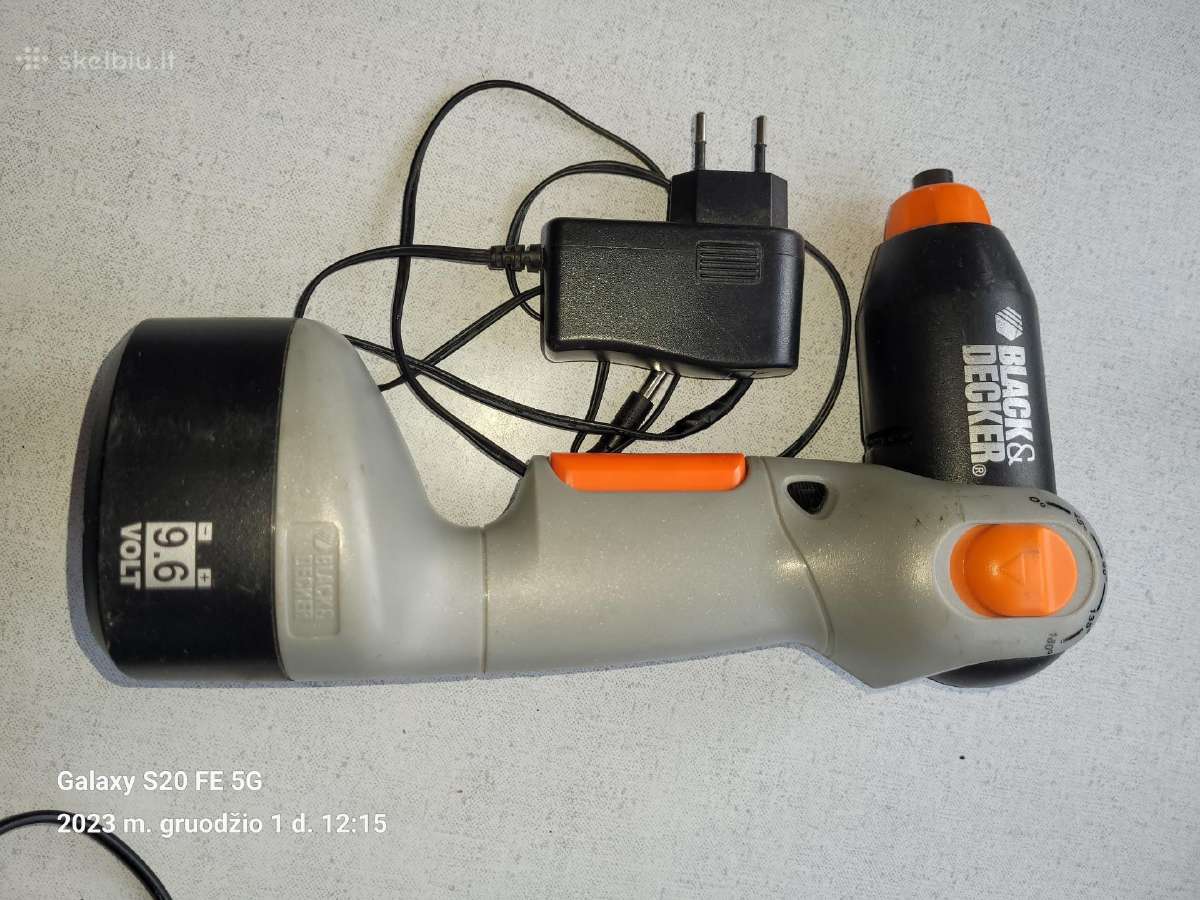 Black&decker suktukas