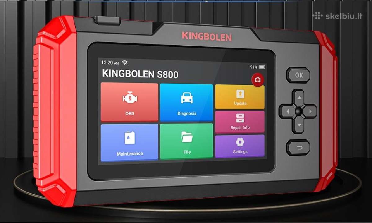 Diagnostikos skaneris Obd2 Kingbolen S800 WiFi - nuotraukos Nr. 3