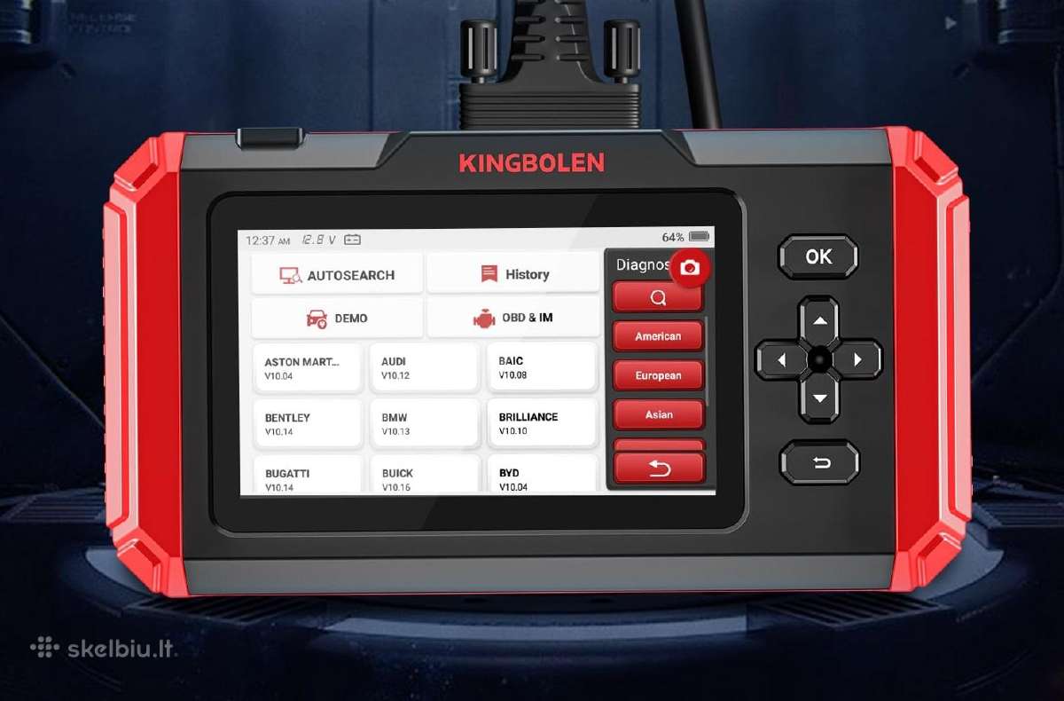 Diagnostikos skaneris Obd2 Kingbolen S800 WiFi - nuotraukos Nr. 4
