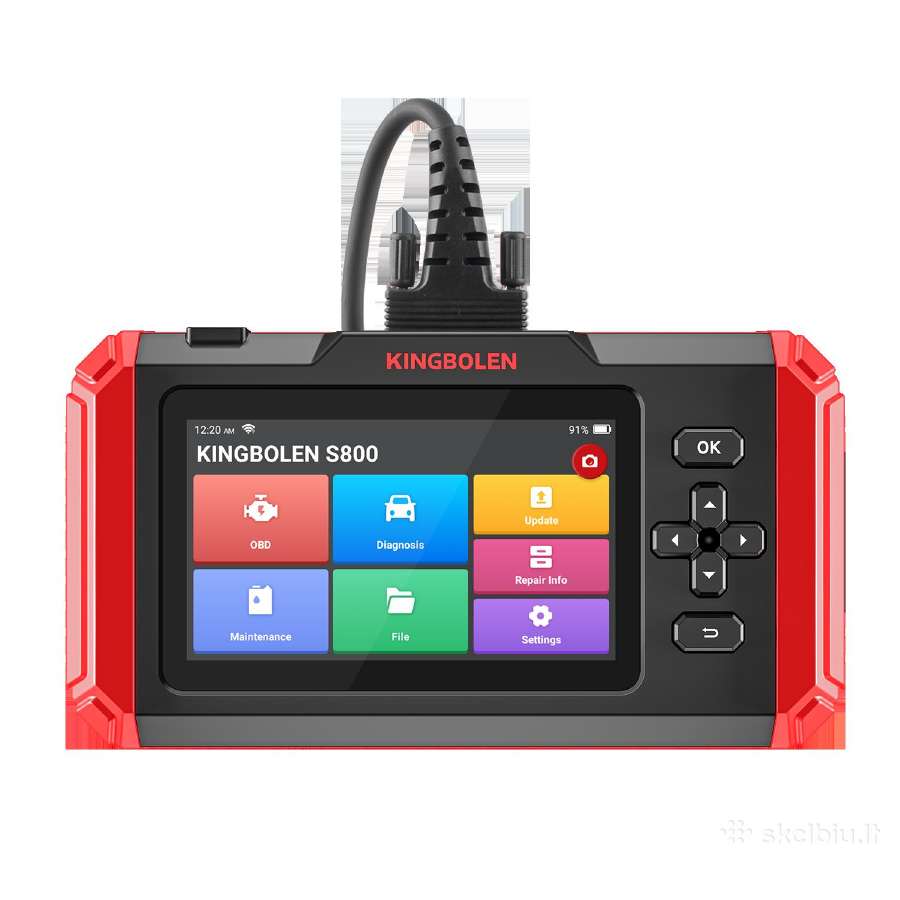 Diagnostikos skaneris Obd2 Kingbolen S800 WiFi - nuotraukos Nr. 5