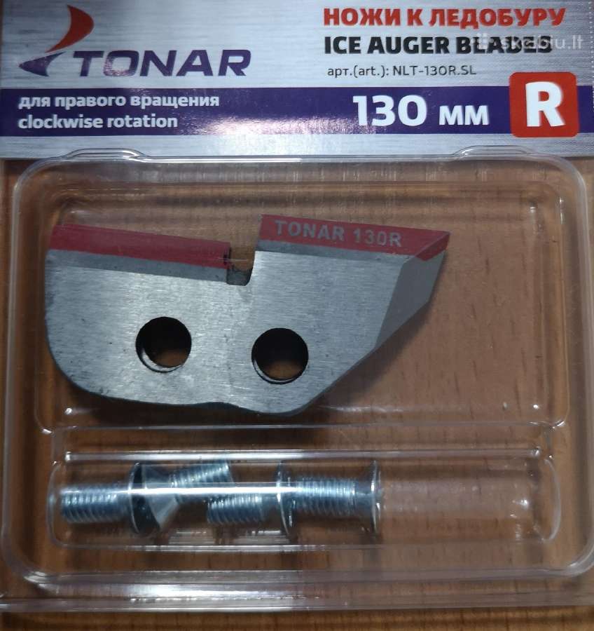 Peiliukai Ledo Grąžtui Tonar (Barnaul) 130mm