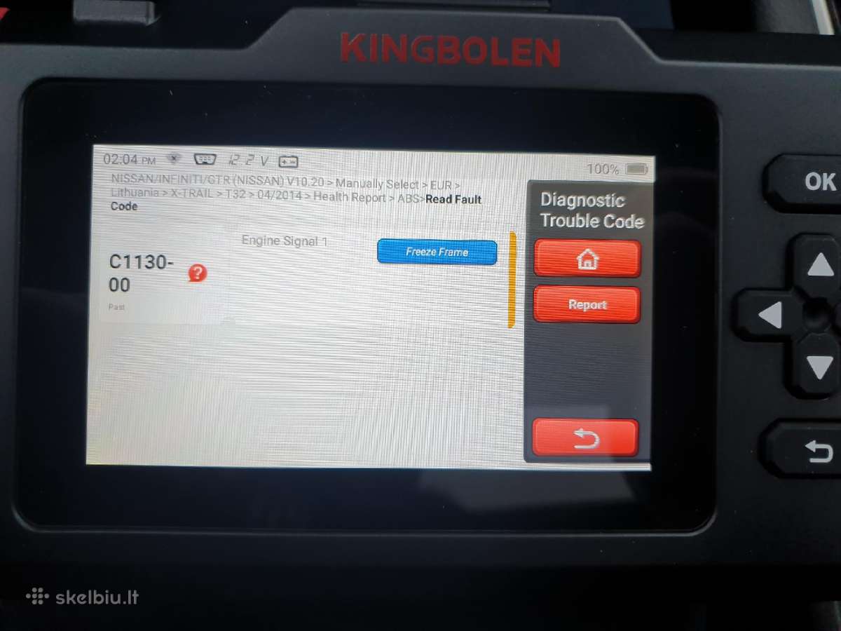 Diagnostikos skaneris Obd2 Kingbolen S800 WiFi - nuotraukos Nr. 7
