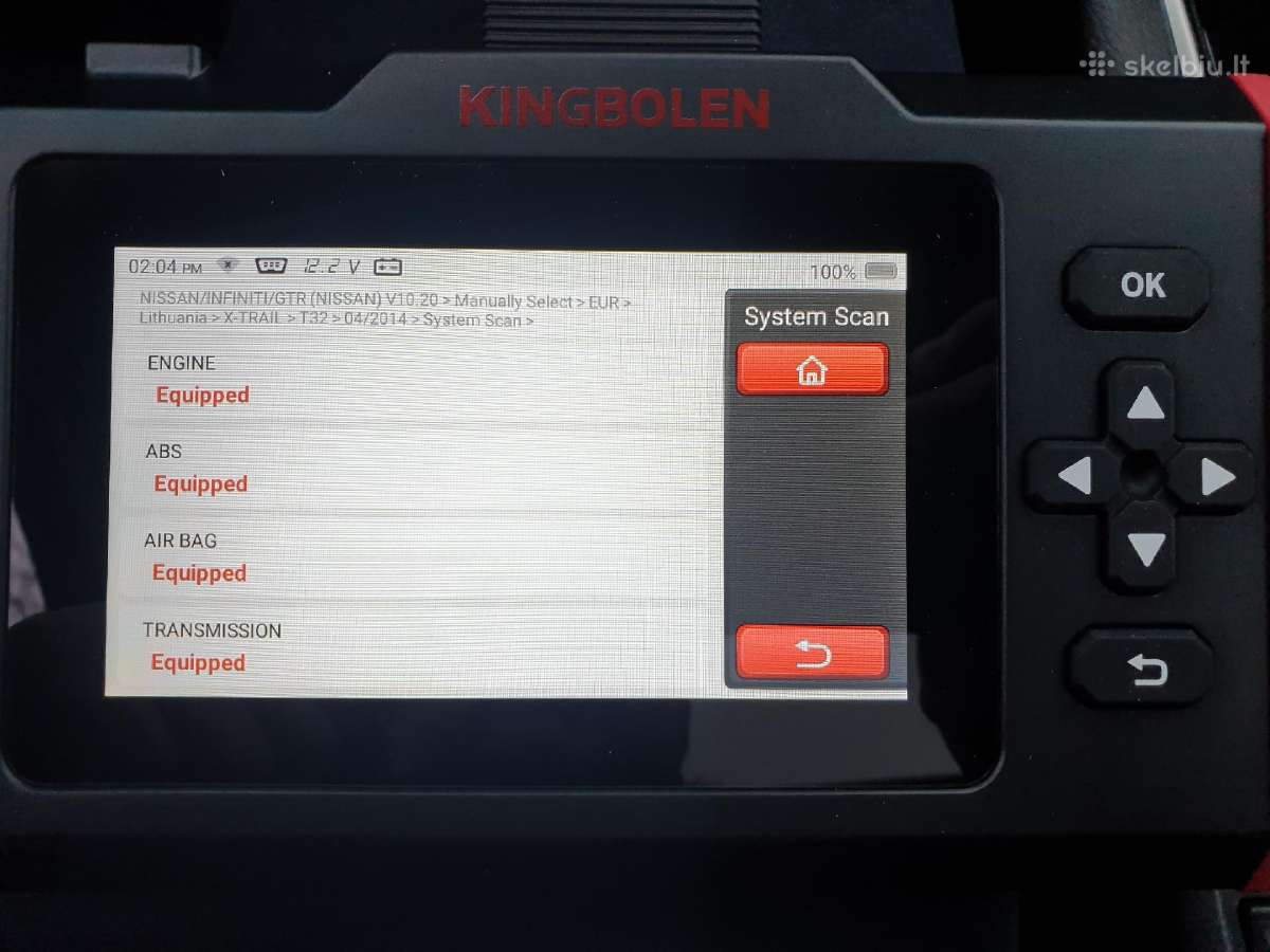 Diagnostikos skaneris Obd2 Kingbolen S800 WiFi - nuotraukos Nr. 8