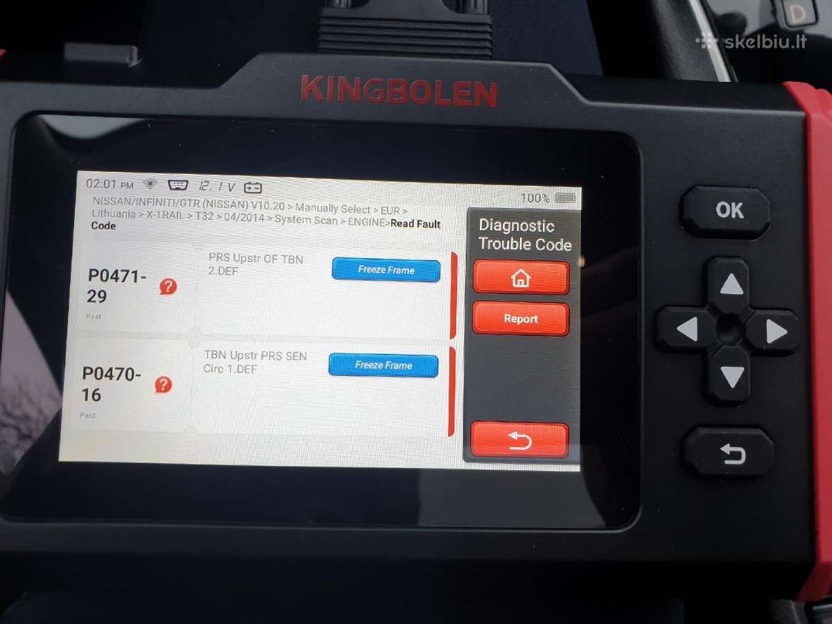 Diagnostikos skaneris Obd2 Kingbolen S800 WiFi - nuotraukos Nr. 10