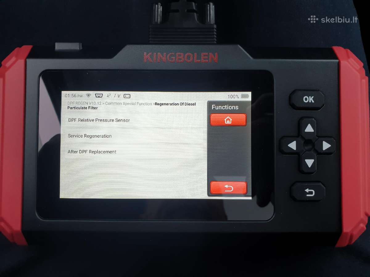 Diagnostikos skaneris Obd2 Kingbolen S800 WiFi - nuotraukos Nr. 21