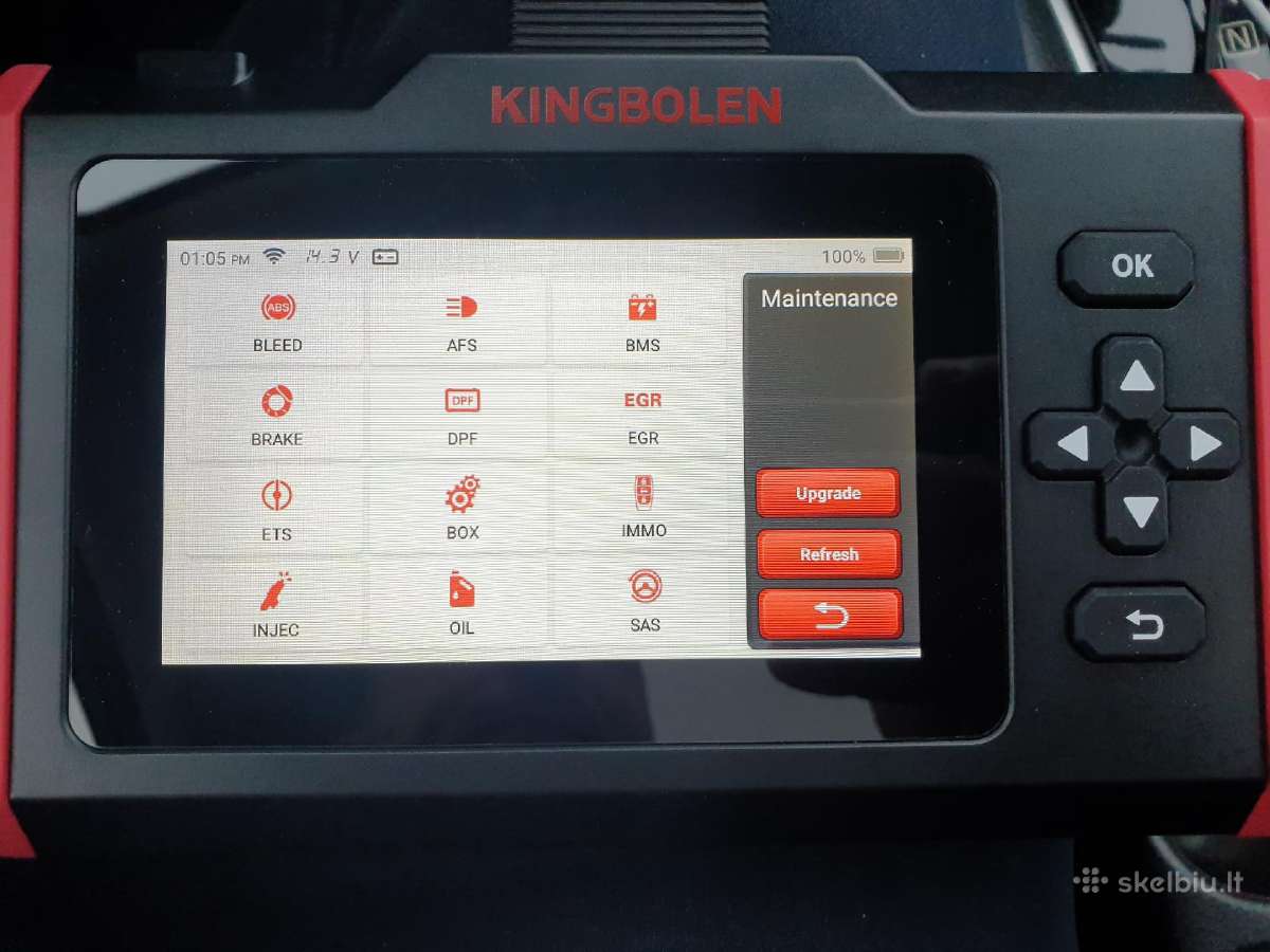 Diagnostikos skaneris Obd2 Kingbolen S800 WiFi - nuotraukos Nr. 24